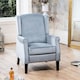image 4 of Barksdale Recliner Armchair - Light Blue