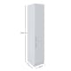 image 4 of JD Greta Kitchen Base Tall Larder Unit 400mm With Doors 40cm - White Gloss