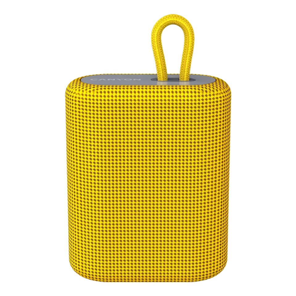 image 1 of Canyon Portable Wireless Speaker BSP-4 Yellow