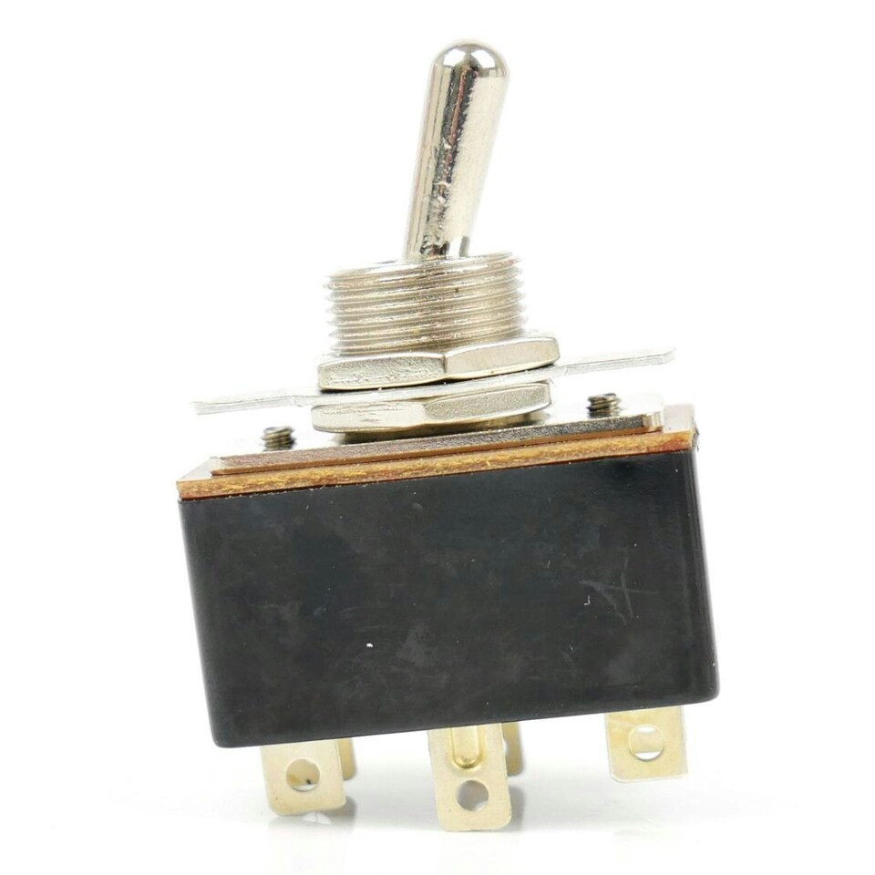 image 1 of Gaugemaster Electric DPDT Toggle Switch