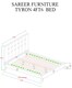 image 5 of Sareer 4FT6 Tyron Green Bed Frame | Green | Double