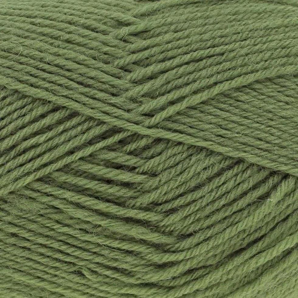 King Cole Green Merino Blend 4 Ply Yarn Cone For Crochet, Knitting - per 500 gram ball