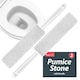 image 1 of 2pk SOL Pumice Stone for Toilet, 23.5cm Toilet Pumice Cleaning Stone
