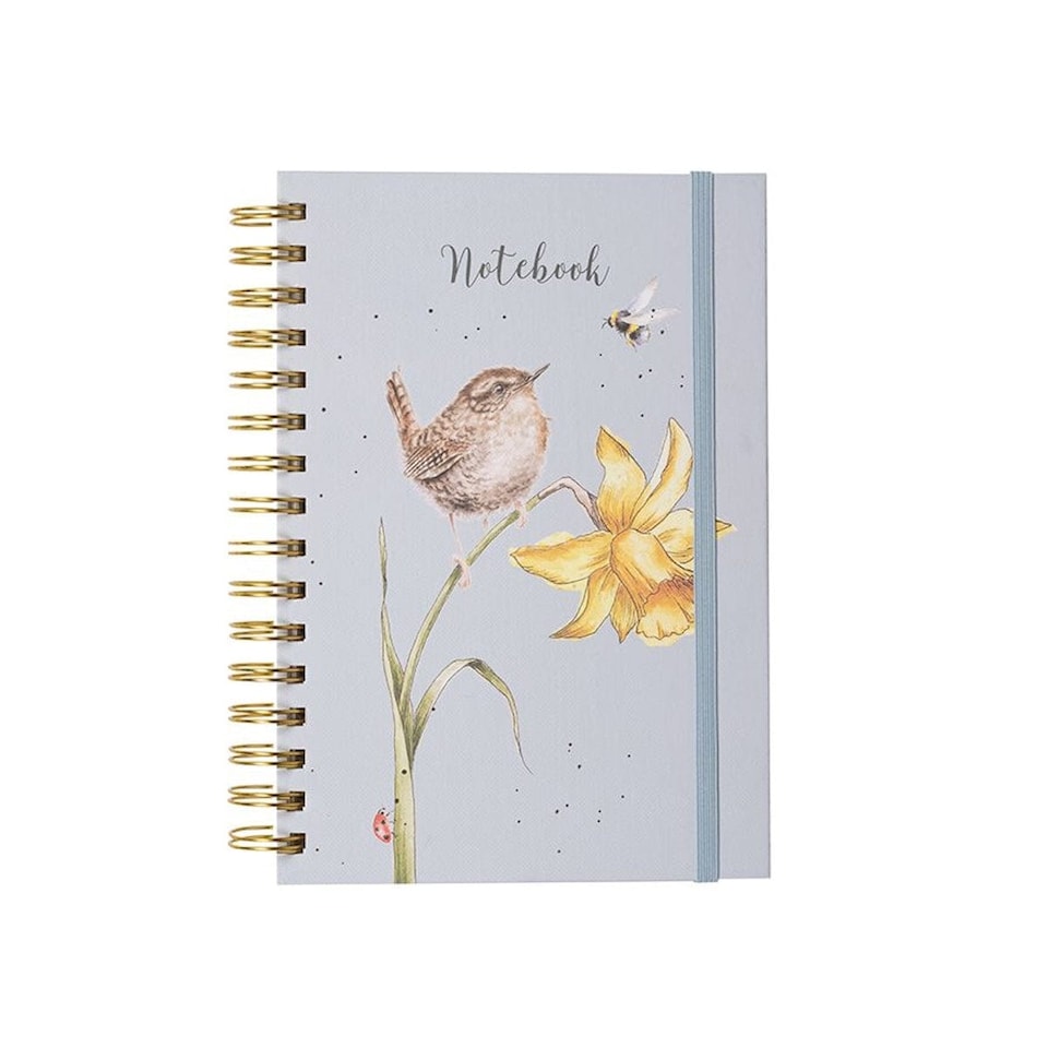 image 1 of Wrendale Designs The Birds and The Bees Wren A5 Notebook