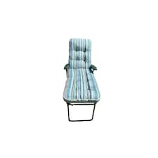 Sandbanks Deluxe Lounger - L58 x W118 x H99 cm - Blue