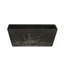 image 1 of Balcony Trough Ella Planter - Artstone - L17 x W55 x H17 cm - Black | Black