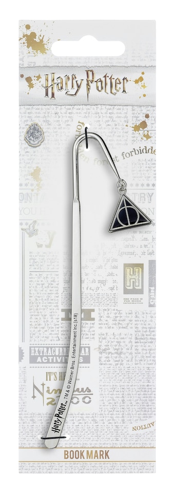 image 1 of Harry Potter Deathly Hallows Bookmark-HPBM054 | Silver