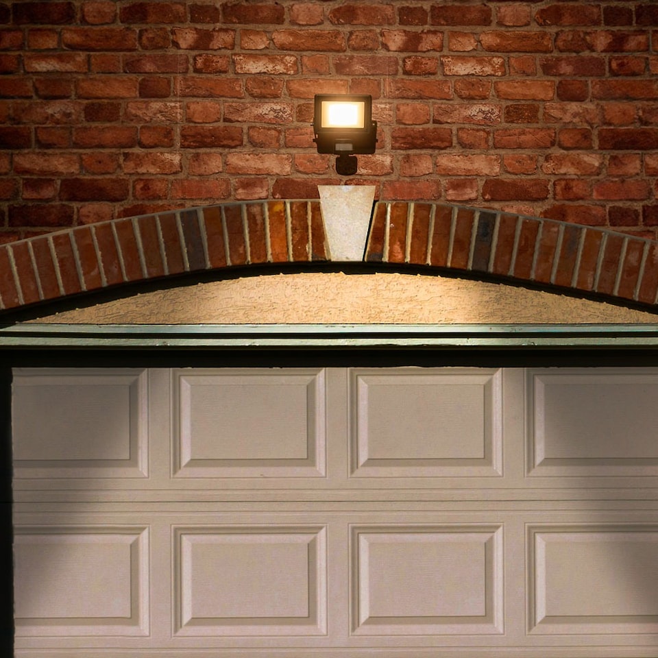 image 1 of ValueLights Smart Motion Sensor 20 Outdoor Wall Floodlight IP44