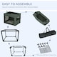 image 8 of PawHut 69cm Soft Side Pet Carrier w/ Cushion, for Mini Small Dogs - Grey