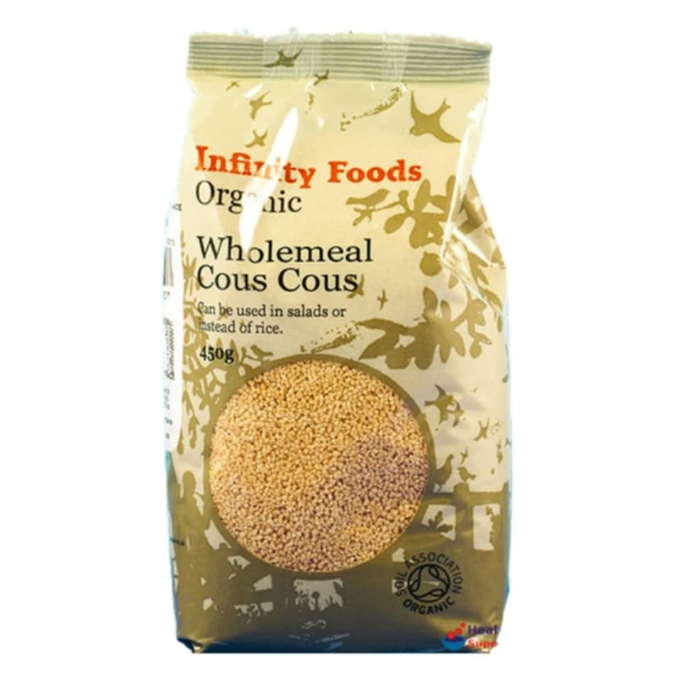 Cous Cous 450g - Wholemeal, Organic (Infinity Foods)