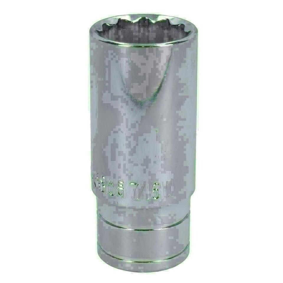 image 1 of 7/16 WW BSW BSF 3/8in Drive Double Deep Whitworth 12 Sided Bi-Hex Sockets
