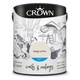 image 1 of Crown Matt Emulsion Beige White 5L