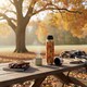 image 2 of Autumn Woodland Large Reusable Thermal Flask