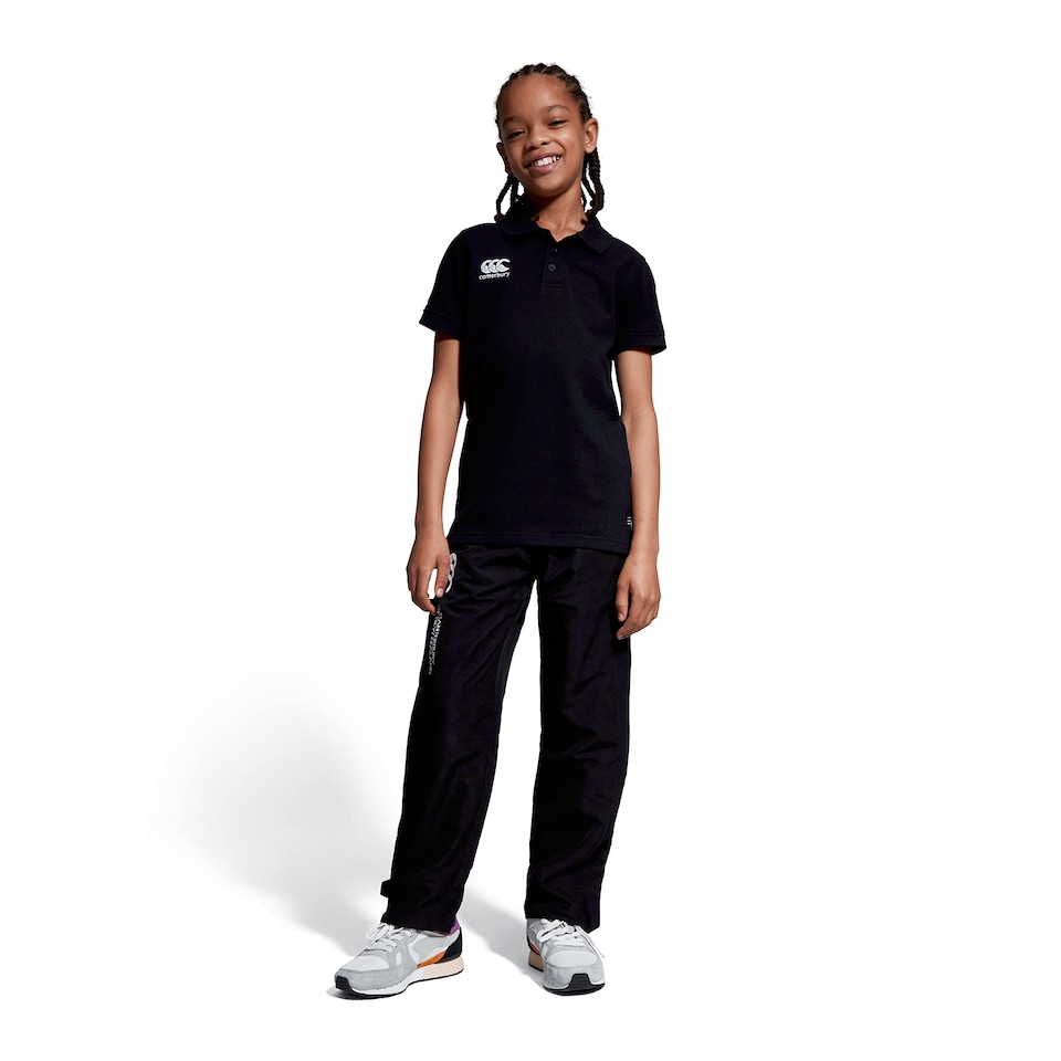 image 1 of Canterbury Junior Boys Open Hem Stadium Pant | Tracksuit/Jogging Bottoms | Durability And Comfort Track Pants, Black, 8
