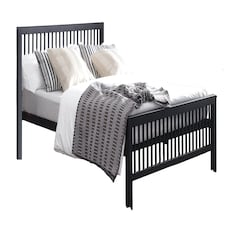 5ft King Size Strong,Solid,Metal Bed Frame,Black Bedstead,Heavy Duty Bed Base | Black | King