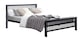 image 1 of 5ft King Size Strong,Solid,Metal Bed Frame,Black Bedstead,Heavy Duty Bed Base | Black | King