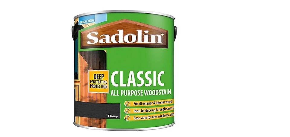 image 1 of Sadolin Classic Wood Protection - Ebony - 2.5L