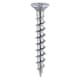 image 1 of Timco - Window Fabrication Screws - Countersunk with Ribs - PH - Single Thread - Gimlet Point - Zinc (Size 4.3 x 35 - 1000 Pieces)