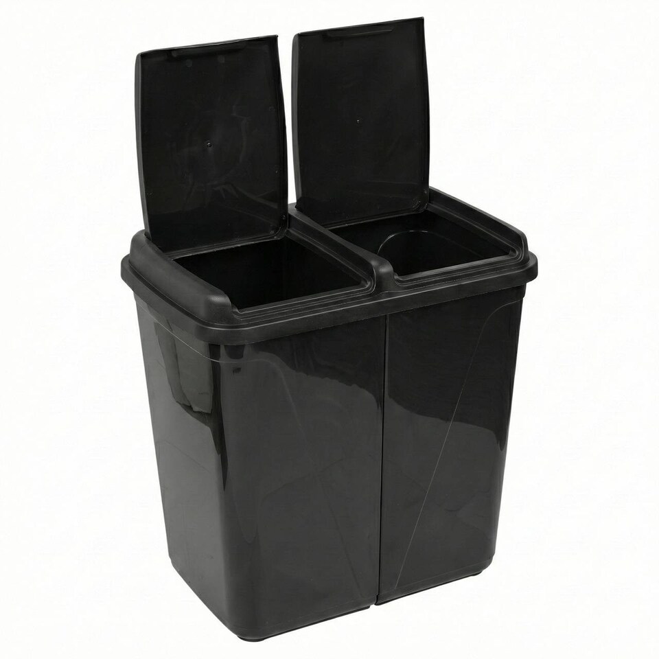 image 1 of 90L Colormatic Double Recycling Bin