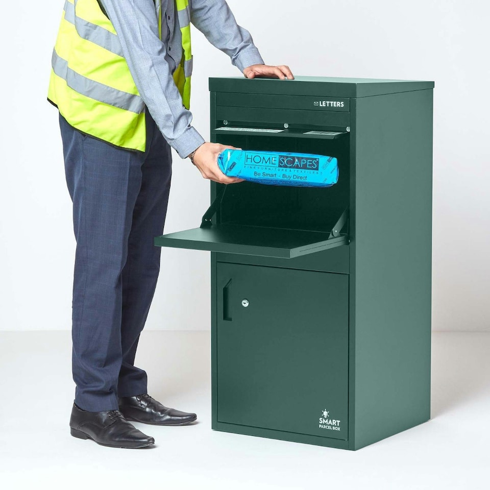 image 1 of SMART PARCEL BOX® Extra Large Front & Rear Access Green Green