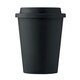image 4 of MidOcean Nola Polypropylene Double Wall 300ml Tumbler - Black - One Size Black