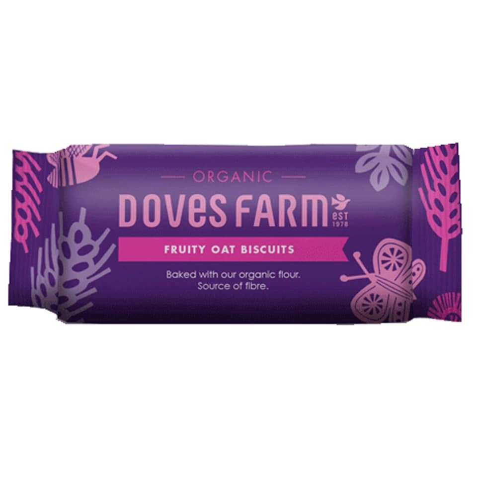 Organic Fruity Oat Biscuits 200g (Doves Farm) | Multi