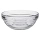 image 1 of Duralex Lys Stacking Glass Cooking / Ingredients / Food Bowl - 9cm Clear