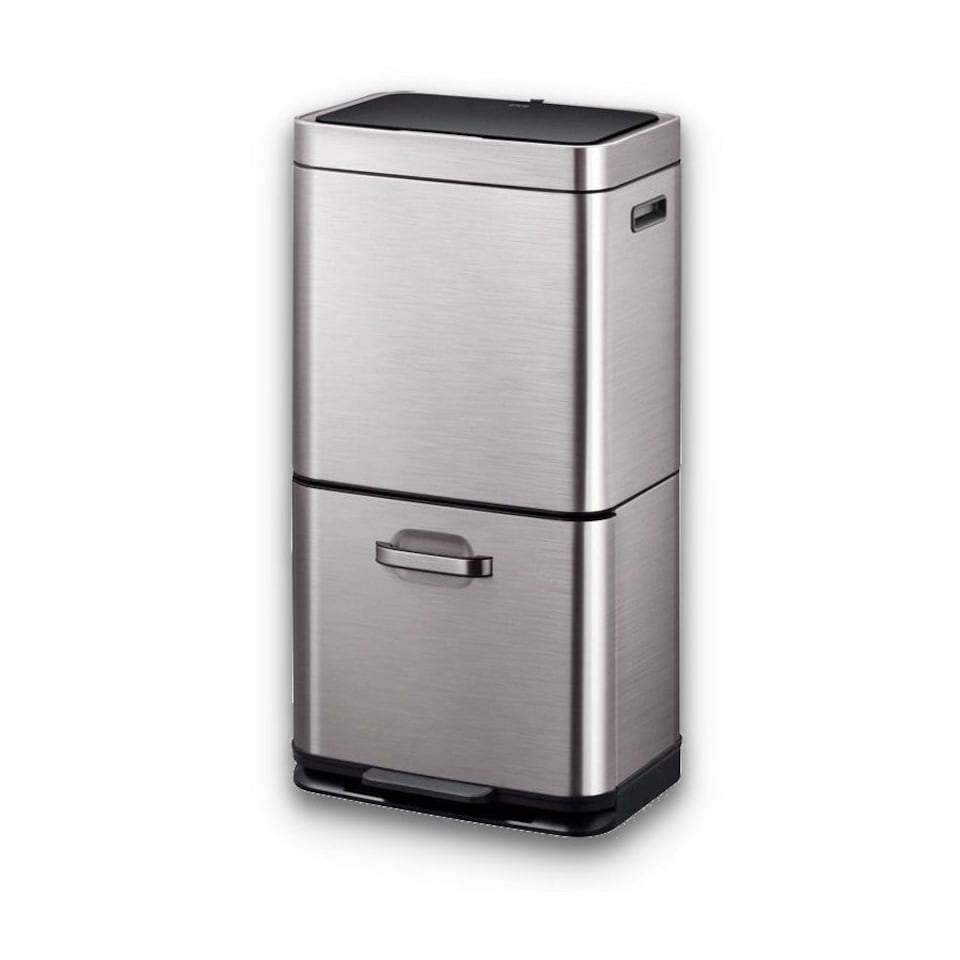 image 1 of Himalaya Recycling Sensor Bin 35L+25L Silver