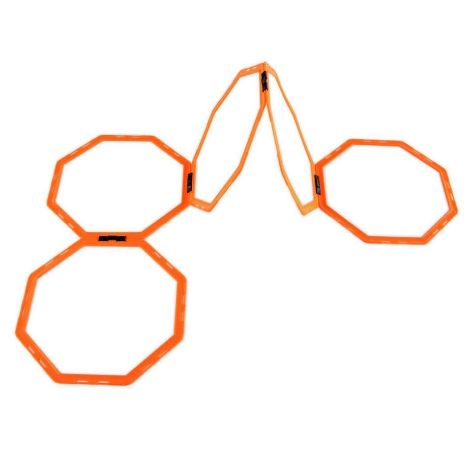 image 1 of Football Flick 2 In 1 Octa Speed Rings – Speed Agility Ladder With Hurdle Capability