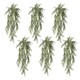 image 1 of Pack of 6 x Hanging UV and Fire Resistant Artificial Spider Fern Plant 78cm