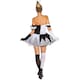 image 2 of Womens Black-White Skeleton Costume | White | white | L | 1