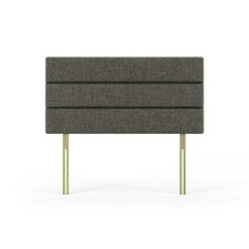 Milan Slate Grey Linen Headboard King Size N/A