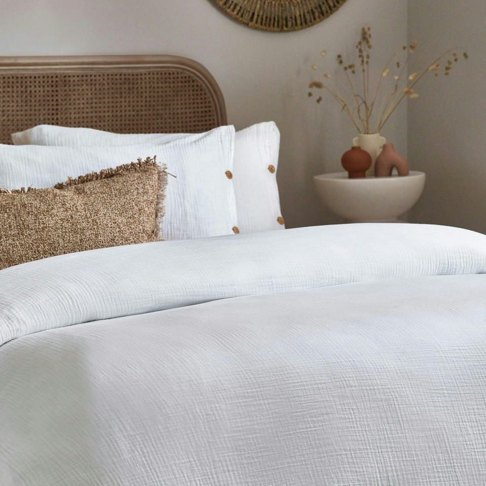 image 1 of Yard Lark Muslin Cotton Double Duvet Cover Set