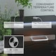 image 4 of Outsunny Charcoal Grill BBQ Trolley w/ Adjustable Charcoal Height & Thermometer