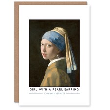 Johannes Vermeer Art Card Girl With A Pearl Earring