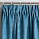 image 3 of Enhanced Living Matrix Teal 46 x 90 inch (117x229cm) Tape Top Thermal Noise reducing Dim Out Curtains (PAIR)