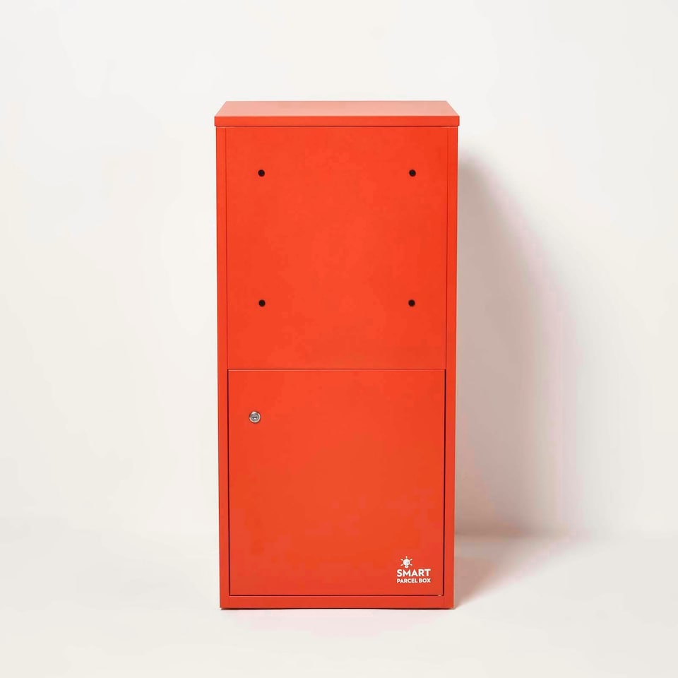 image 1 of SMART PARCEL BOX® Extra Large Front & Rear Access Red Red