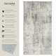 image 2 of Washable Rug Nadira - different sizes, abstract pattern, synthetic wool and felt, non-slip Cream | Beige/Grey | 150 x 80 cm