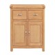 image 2 of Bologna 2 Door 2 Drawer Sideboard - L44 x W106 x H86 cm - Oak Brown