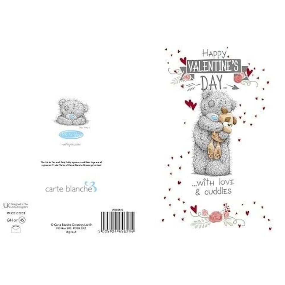 image 1 of Me to You Happy Valentine's Day Dog Tatty Teddy Bear