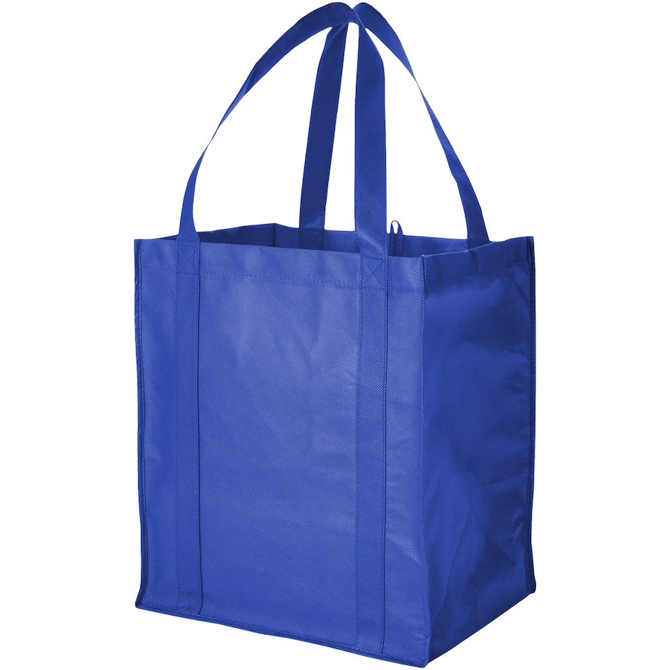 Bullet Liberty Non Woven Grocery Tote - Royal Blue - 33 x 25.4 x 36.8 cm Blue