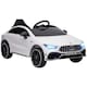 image 1 of AIYAPLAY Mercedes-Benz AMG CLA 45 Licensed 12V Ride on Car w/ Music - White