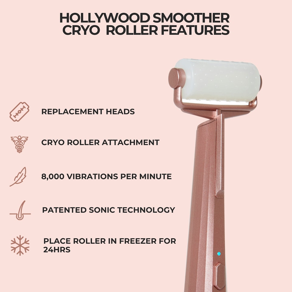 image 1 of Cryo Roller - Attachment Head for The Hollywood Smoother