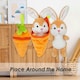 image 8 of Rabbit Brown 14cm Cute Plushie Huggable Cuddly Stuffed Toy 14cm Brown