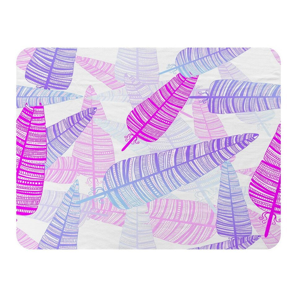 image 1 of Purple Feathers (Blanket)