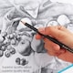 image 2 of Pack of 12 Professional Quality Sketch Drawing 8B Pencils