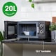 image 4 of Russell Hobbs Manual Microwave 20 Litre 700W with Defrost AMM2001B-M
