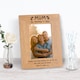 image 1 of Personalised Mum on Mothers Day Wood Picture Frame 7 x 5