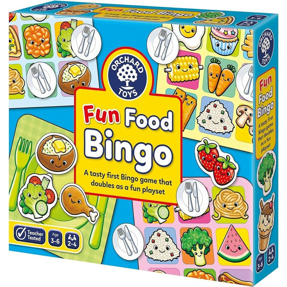 image 1 of FUN FOOD BINGO