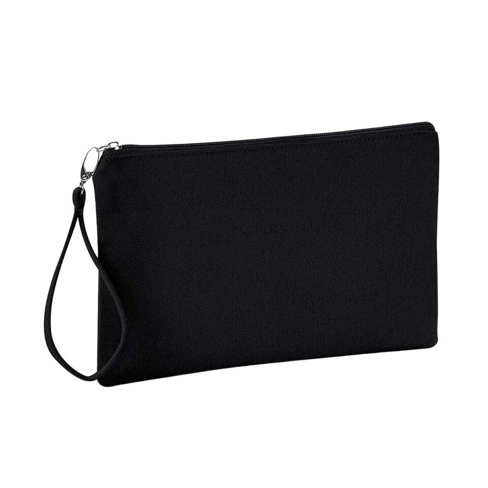 image 1 of Westford Mill Canvas Cosmetic Bag | Black